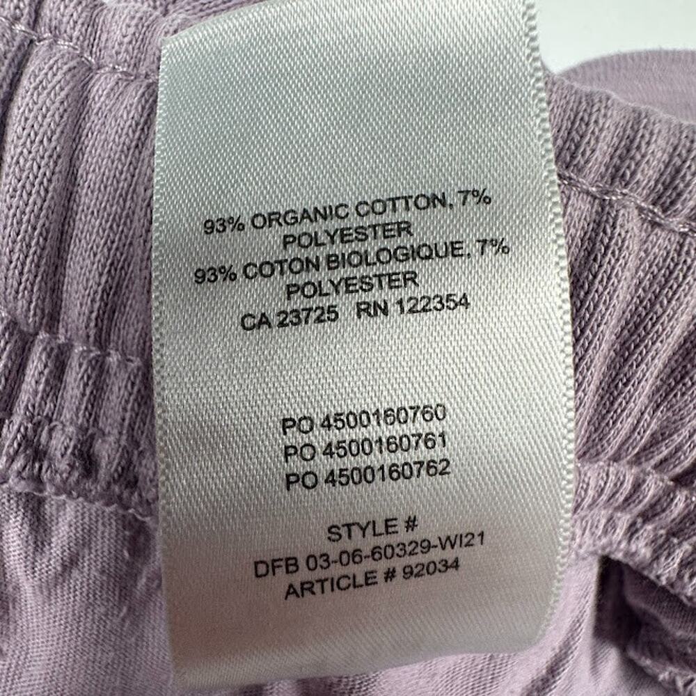Tna Extra Fleece Sweatpants Womens Extra Small Purple Boyfriend Comfort Lounge - Picture 9 of 14